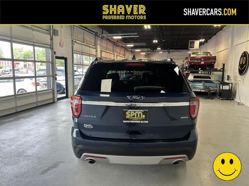 Blue Jeans Metallic 2017 Ford Explorer Limited