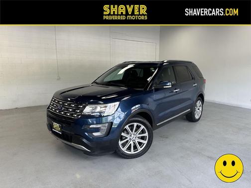 Blue Jeans Metallic 2017 Ford Explorer Limited