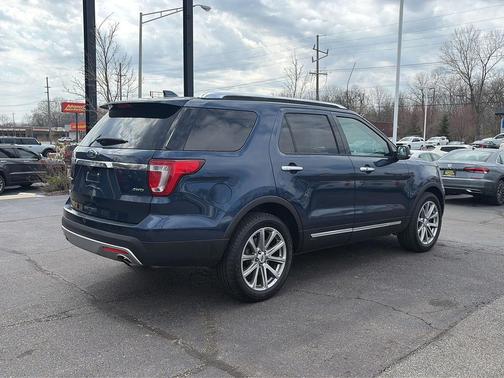 Blue Jeans Metallic 2017 Ford Explorer Limited