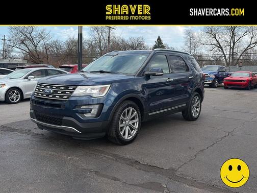 Blue Jeans Metallic 2017 Ford Explorer Limited