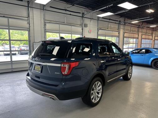 Blue Jeans Metallic 2017 Ford Explorer Limited