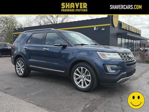 Blue Jeans Metallic 2017 Ford Explorer Limited