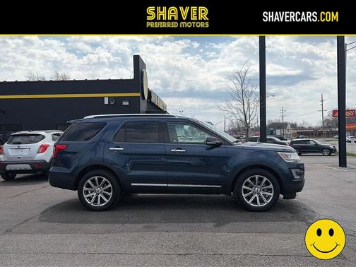 Blue Jeans Metallic 2017 Ford Explorer Limited