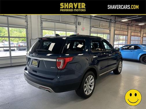 Blue Jeans Metallic 2017 Ford Explorer Limited