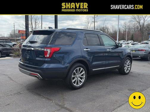 Blue Jeans Metallic 2017 Ford Explorer Limited