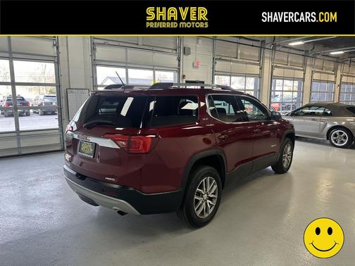 Crimson Red Tintcoat 2017 GMC Acadia SLE-2
