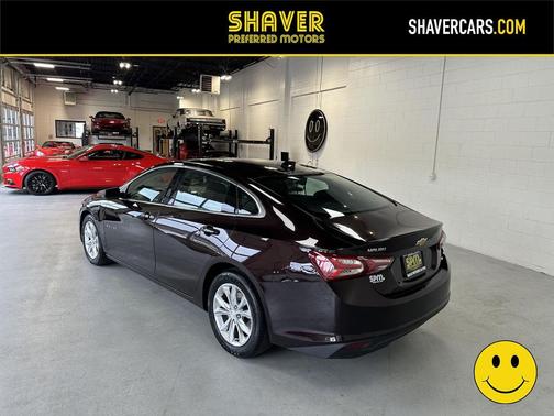 Black Cherry Metallic 2021 Chevrolet Malibu FWD LT