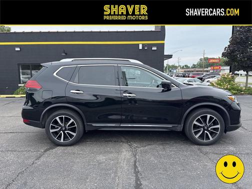 Magnetic Black 2017 Nissan Rogue SL