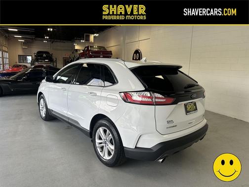 Oxford White 2020 Ford Edge SEL