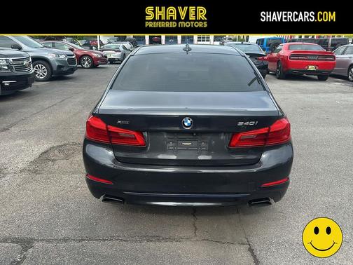 Dark Graphite Metallic 2018 BMW 540 xDrive