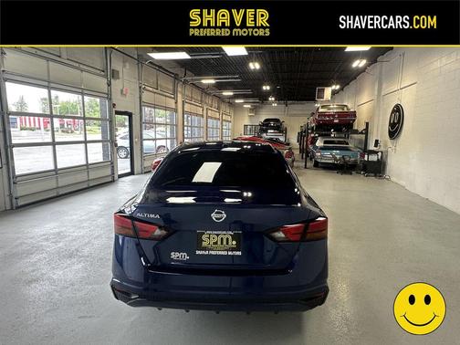 Deep Blue Pearl 2020 Nissan Altima S FWD