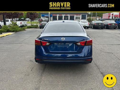 Deep Blue Pearl 2020 Nissan Altima S FWD