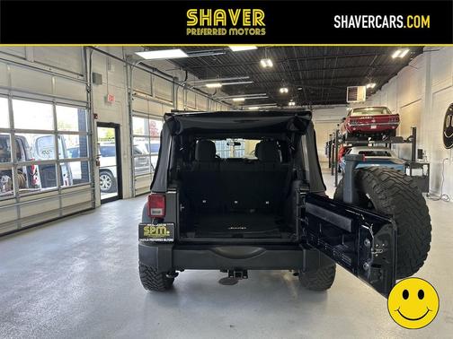 Black Clearcoat 2017 Jeep Wrangler Unlimited Sport