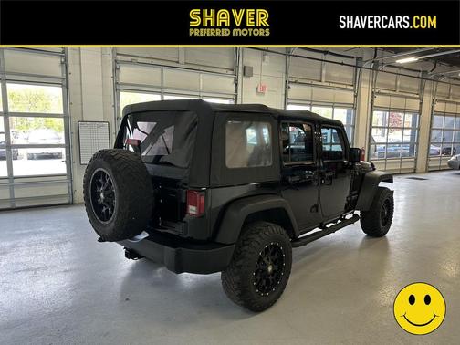 Black Clearcoat 2017 Jeep Wrangler Unlimited Sport