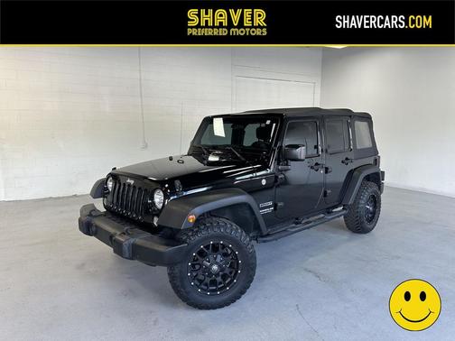 Black Clearcoat 2017 Jeep Wrangler Unlimited Sport