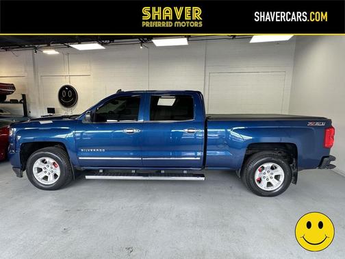 Deep Ocean Blue Metallic 2017 Chevrolet Silverado 1500 LTZ