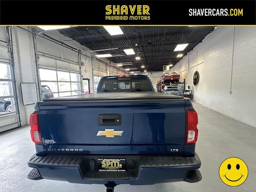 Deep Ocean Blue Metallic 2017 Chevrolet Silverado 1500 LTZ