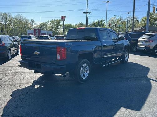 Deep Ocean Blue Metallic 2017 Chevrolet Silverado 1500 LTZ