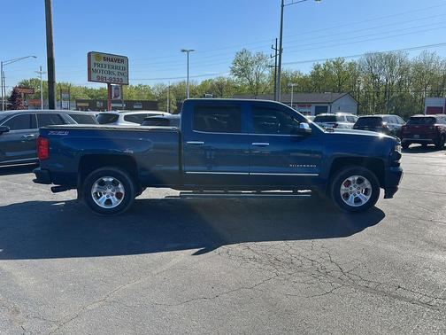 Deep Ocean Blue Metallic 2017 Chevrolet Silverado 1500 LTZ