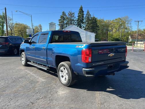 Deep Ocean Blue Metallic 2017 Chevrolet Silverado 1500 LTZ