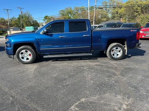 Deep Ocean Blue Metallic 2017 Chevrolet Silverado 1500 LTZ