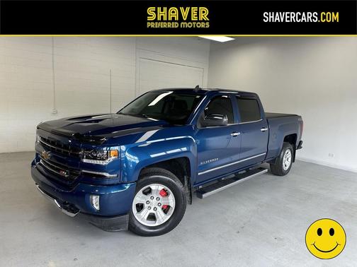 Deep Ocean Blue Metallic 2017 Chevrolet Silverado 1500 LTZ