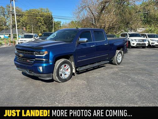 Deep Ocean Blue Metallic 2017 Chevrolet Silverado 1500 LTZ