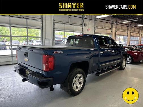 Deep Ocean Blue Metallic 2017 Chevrolet Silverado 1500 LTZ