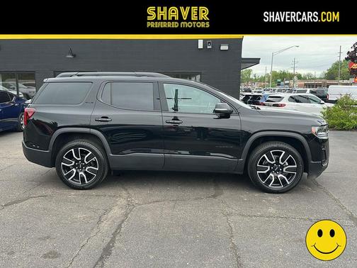 Ebony Twilight Metallic 2021 GMC Acadia FWD SLE