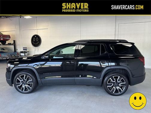 Ebony Twilight Metallic 2021 GMC Acadia FWD SLE