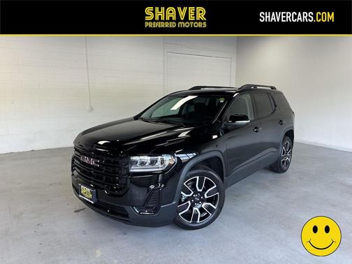 Ebony Twilight Metallic 2021 GMC Acadia FWD SLE