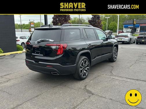 Ebony Twilight Metallic 2021 GMC Acadia FWD SLE