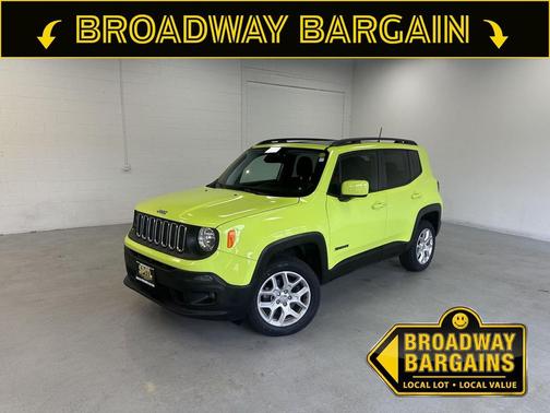 Hypergreen Clearcoat 2018 Jeep Renegade Latitude