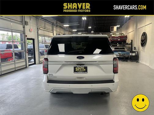 White Platinum Metallic Tri-Coat 2018 Ford Expedition Platinum