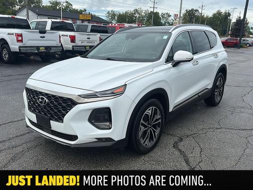 Quartz White 2020 Hyundai SANTA FE Limited 2.0T