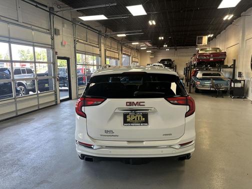 Summit White 2018 GMC Terrain Denali