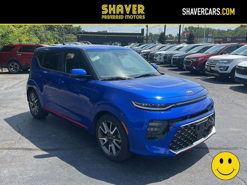 Neptune Blue 2020 Kia Soul GT-Line Turbo