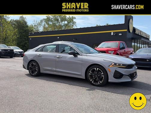 Wolf Gray 2021 Kia K5 GT-Line