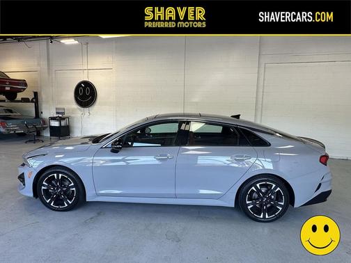 Wolf Gray 2021 Kia K5 GT-Line