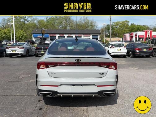 Wolf Gray 2021 Kia K5 GT-Line