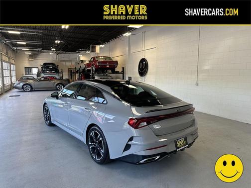 Wolf Gray 2021 Kia K5 GT-Line