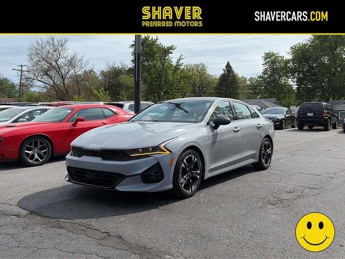 Wolf Gray 2021 Kia K5 GT-Line