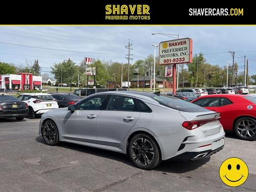 Wolf Gray 2021 Kia K5 GT-Line
