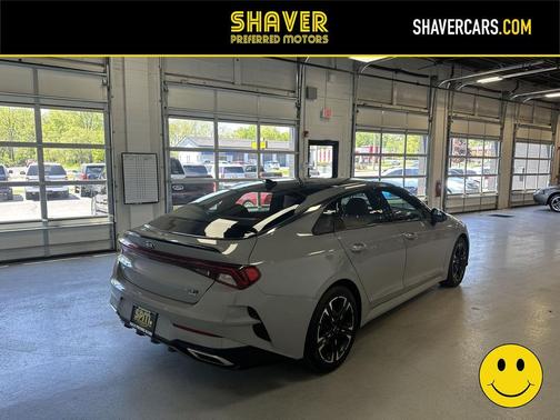 Wolf Gray 2021 Kia K5 GT-Line