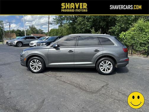 Samurai Gray Metallic 2019 Audi Q7 55 Premium Plus
