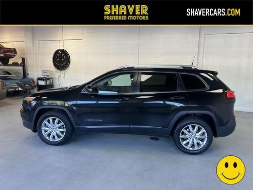 Brilliant Black 2016 Jeep Cherokee Limited
