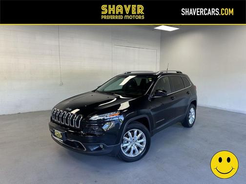 Brilliant Black 2016 Jeep Cherokee Limited