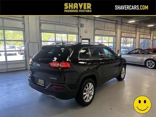Brilliant Black 2016 Jeep Cherokee Limited