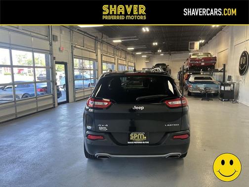 Brilliant Black 2016 Jeep Cherokee Limited