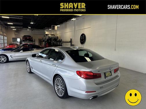 Alpine White 2017 BMW 540 xDrive